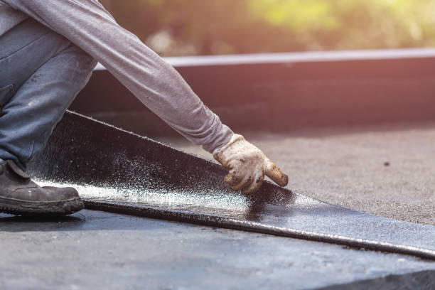 Professional Foundation Crack Repair technician working in Holly, MI